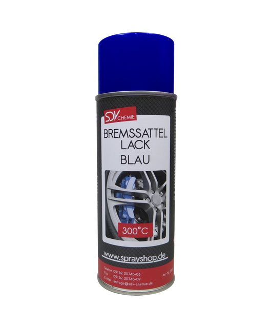 Bremssattellack blau 1x 400ml hitzefest bis 300°C Bremssattelfarbe