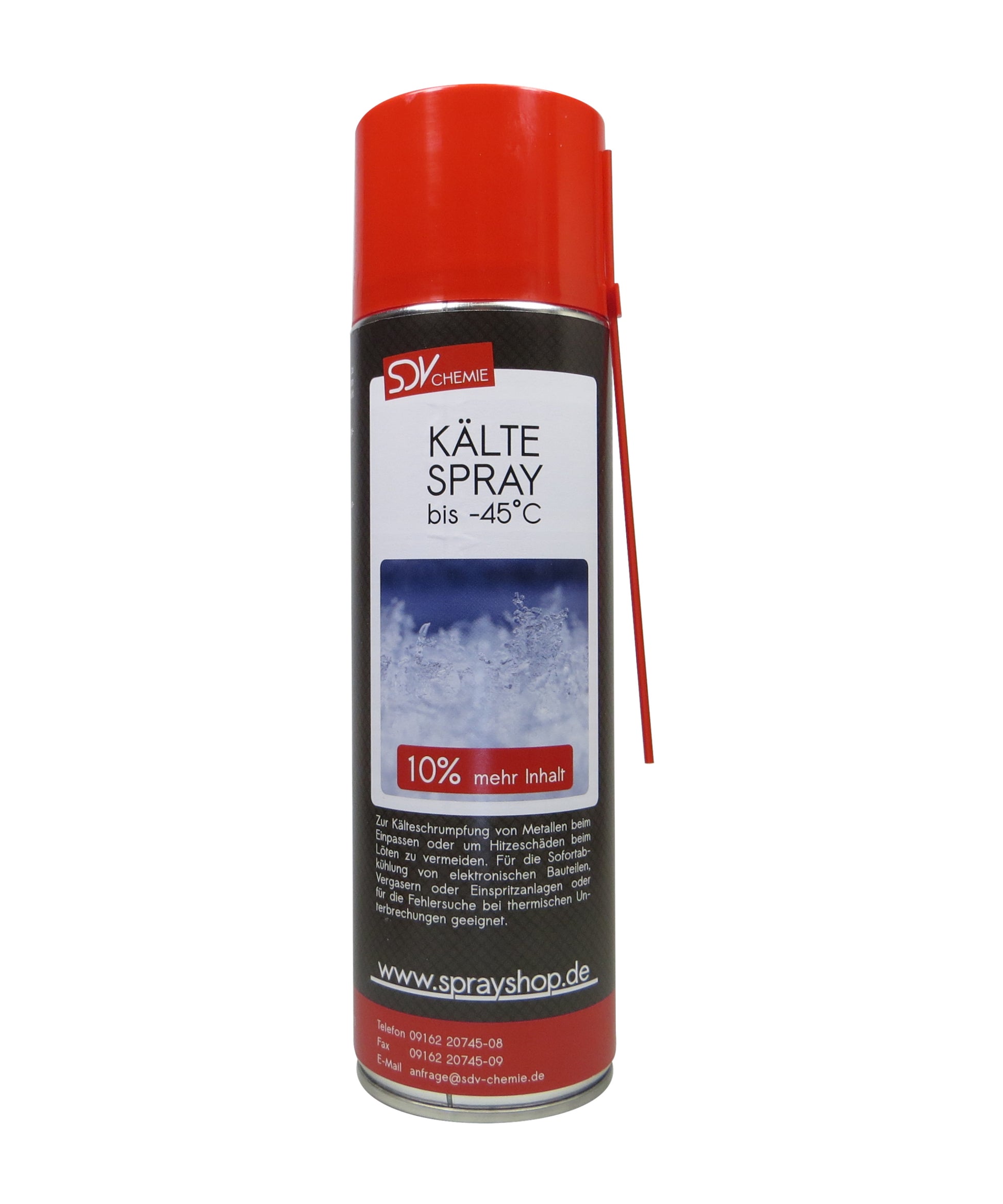 Kältespray 1x 550ml Kühlspray Vereisungsspray Eisspray bis -45°C