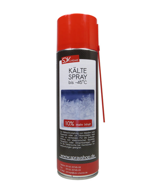 Kältespray 1x 550ml Kühlspray Vereisungsspray Eisspray bis -45°C