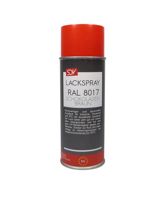 Lackspray RAL 8017 SCHOKOLADENBRAUN glänzend 1x 400ml Acryllack