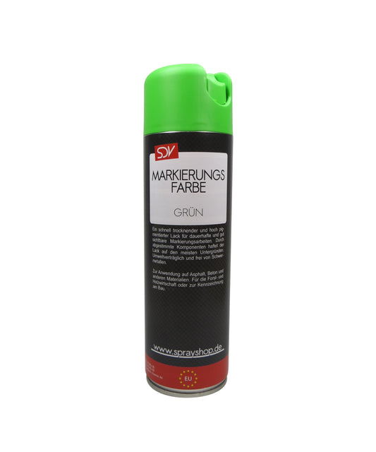 Markierungsfarbe grün 1x 500ml Markierspray Markierungsspray