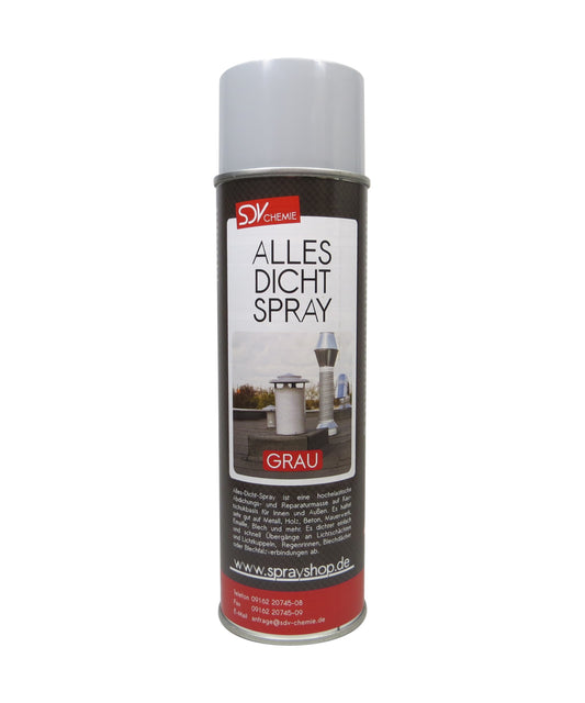 Allesdichtspray grau 1x 500ml Sprühdichtung Dichtungsspray