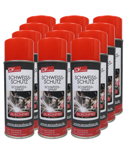 Schweißschutzspray 12x 400ml Schweiss-Trennspray Schweißtrennmittel