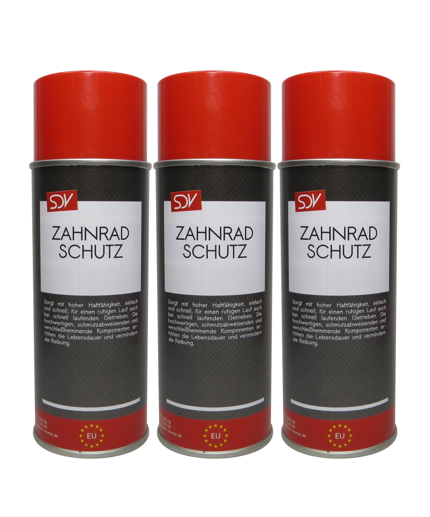 Zahnradschutz 3x 400ml Zahnrad Ketten Spray Zahnradschmierstoff