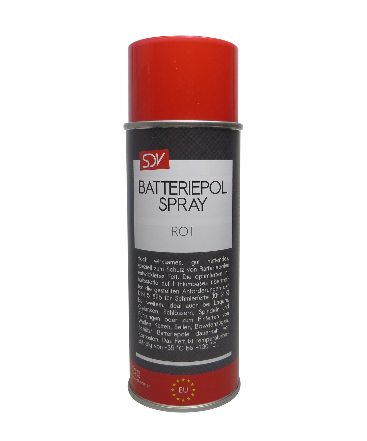 Batteriepolspray rot 1x 400ml Batteriepol Schutz Fett Kontaktfett