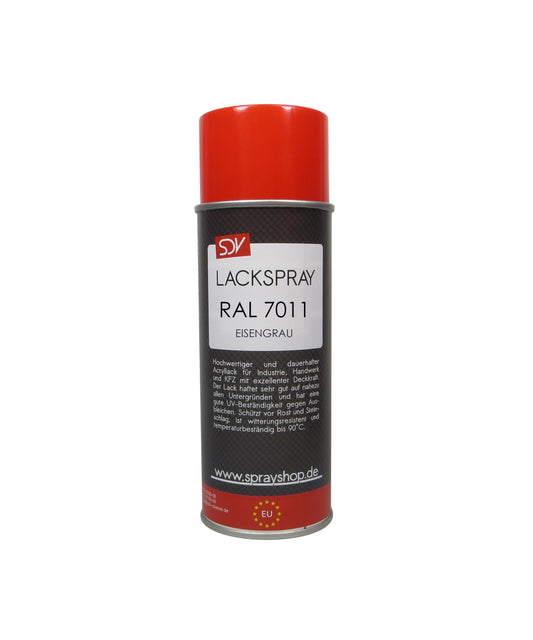 Lackspray RAL 7011 EISENGRAU glänzend 1x 400ml Acryllack