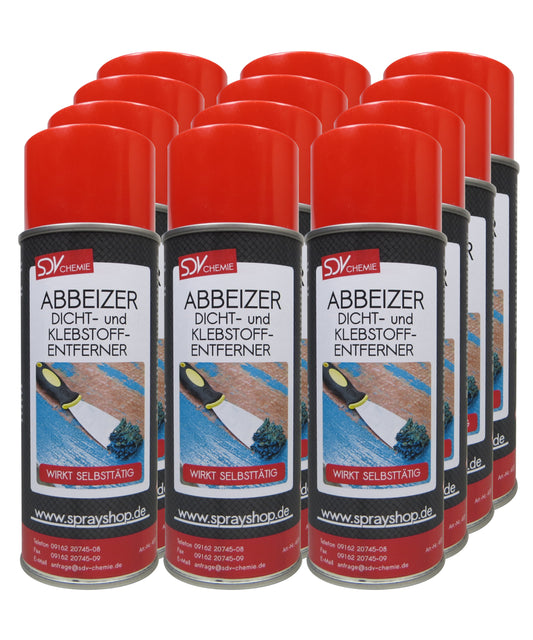 Abbeizer 12x 400ml Graffitientferner Lackentferner Dichtungsentferner