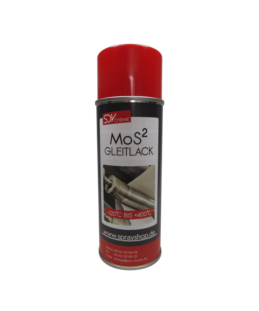 MoS² Gleitlack 1x 400ml Trockenschmierstoff Trockengleitspray