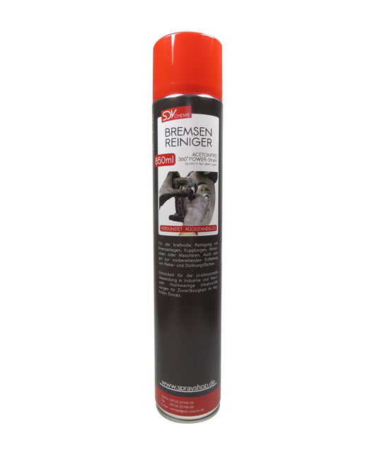 Bremsenreiniger Spray 1x 850ml POWER Brake Cleaner 360° Ventil