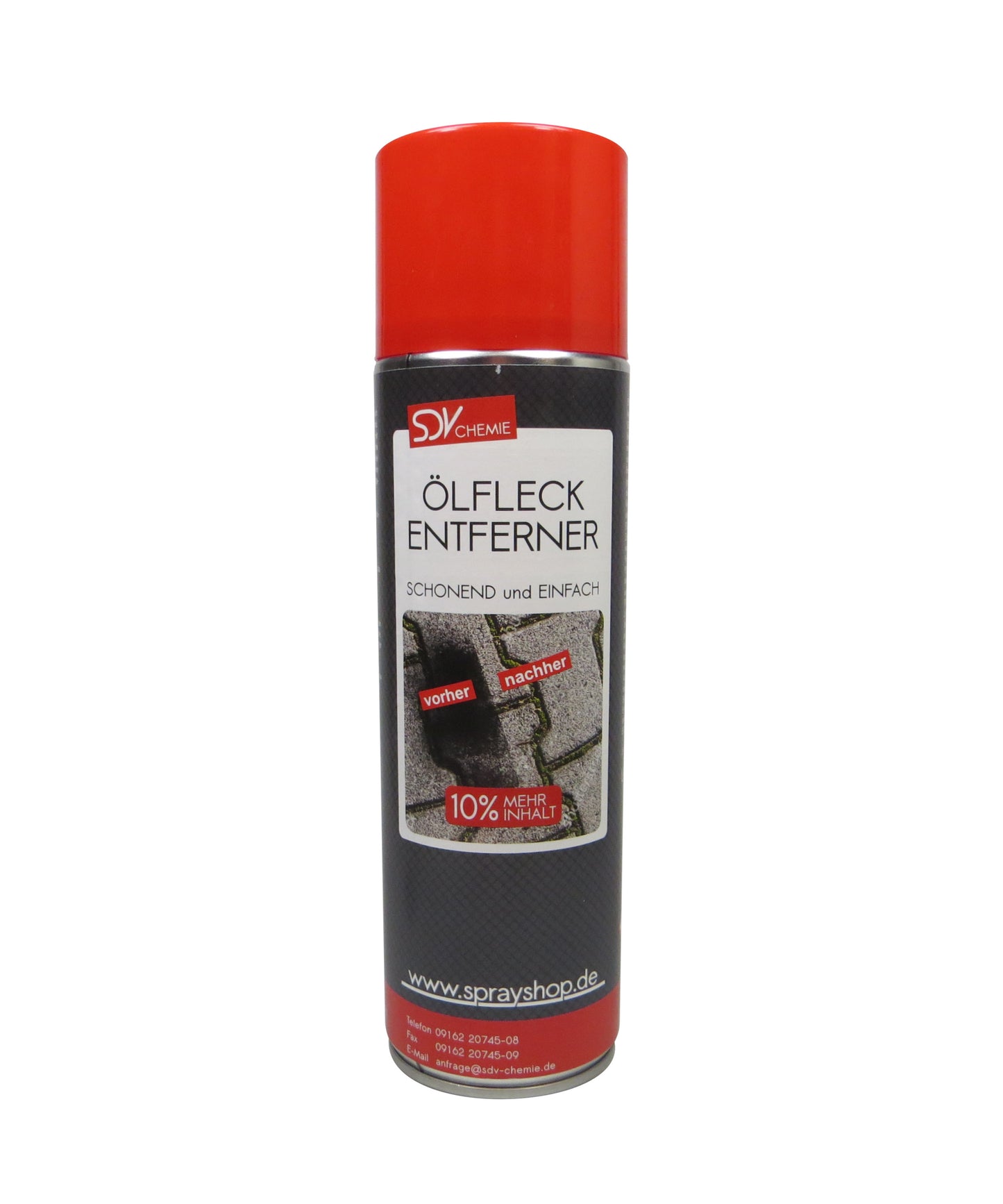 Ölfleckentferner Spray 1x 500ml +10% 550ml Öl Fett Ölfleck Reiniger