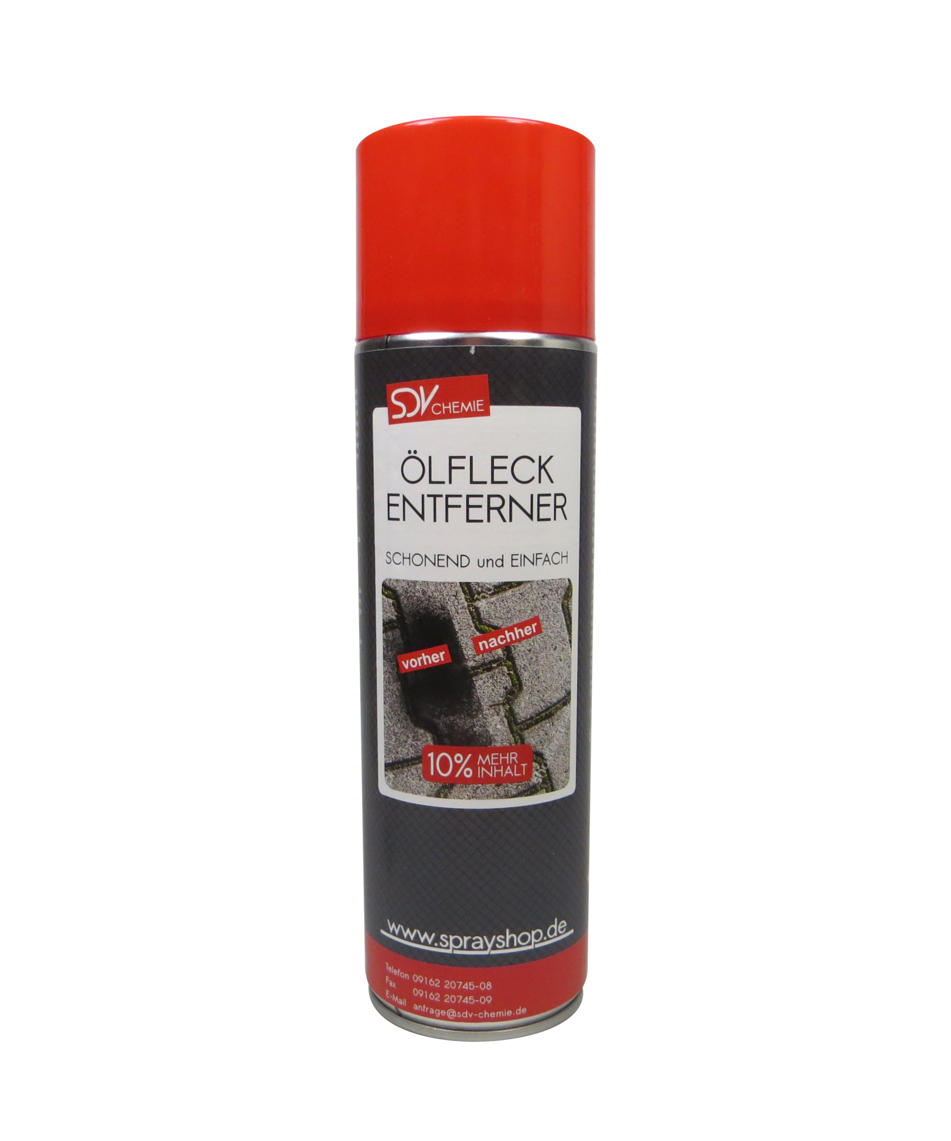 Ölfleckentferner Spray 1x 500ml +10% 550ml Öl Fett Ölfleck Reiniger