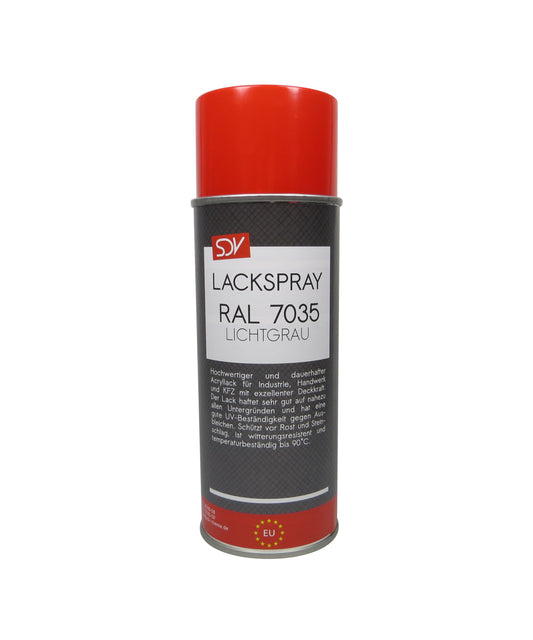 Lackspray RAL 7035 LICHTGRAU glänzend 1x 400ml Acryllack