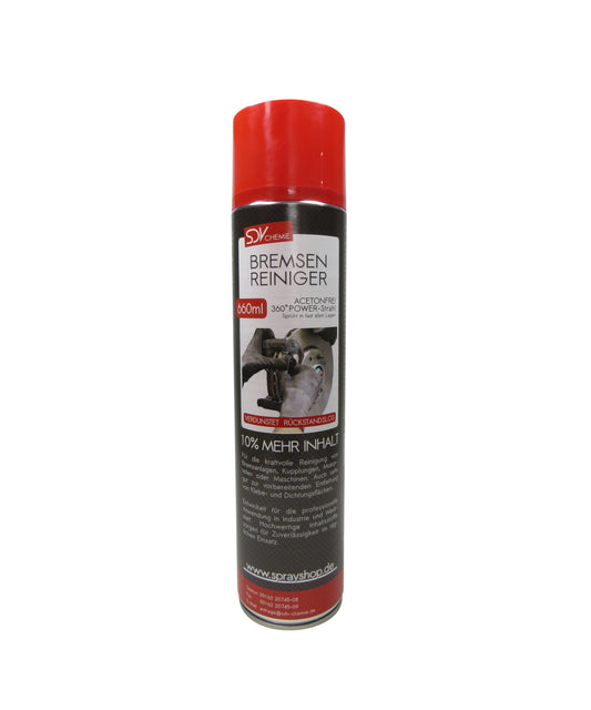 Bremsenreiniger Spray 1x 660ml POWER Brake Cleaner 360° Ventil