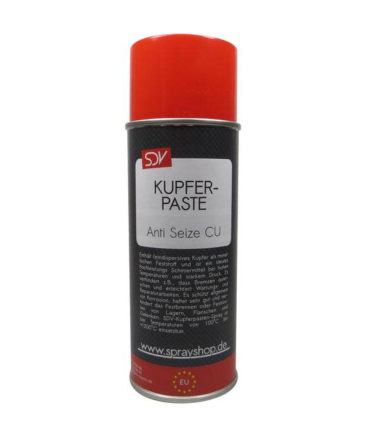 Kupferpaste 1x 400ml Anti Seize CU Bremspaste bis 1200°C Kupferfett