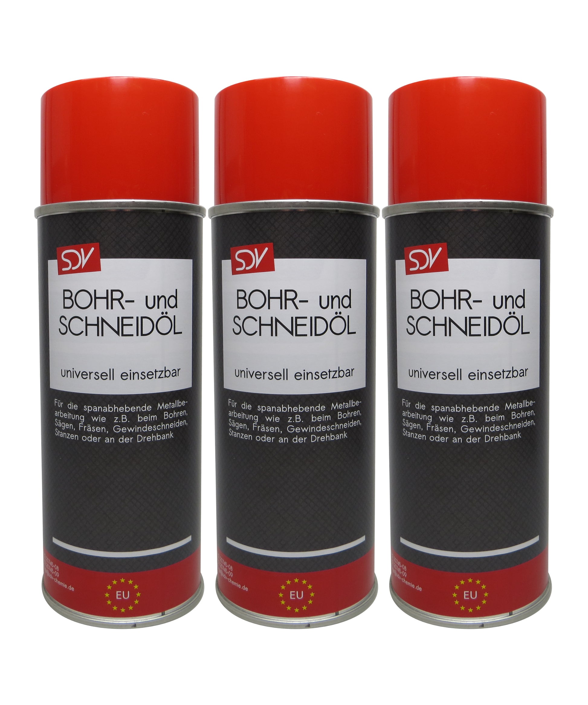 Bohröl Schneidöl Spray 3x 400ml Gewindeschneideöl Kühlmittel