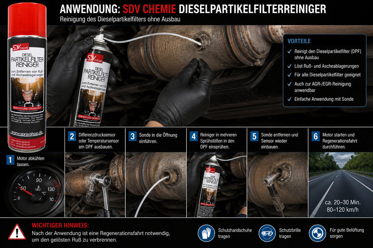 Dieselpartikelfilter Anwendung